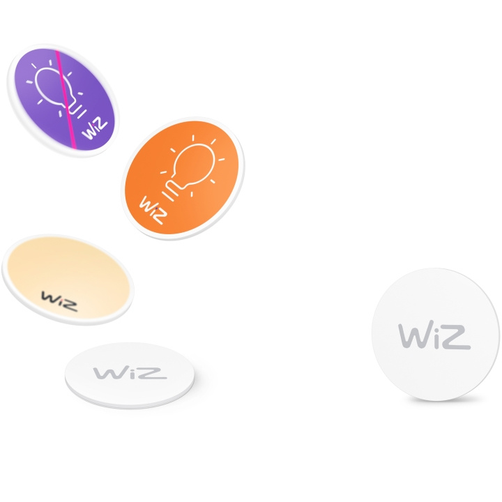 WiZ NFC-tags 4-pack in de groep SPORT, VRIJE TIJD & HOBBY / Leuke dingen / Handige spullen bij TP E-commerce Nordic AB (C47124)