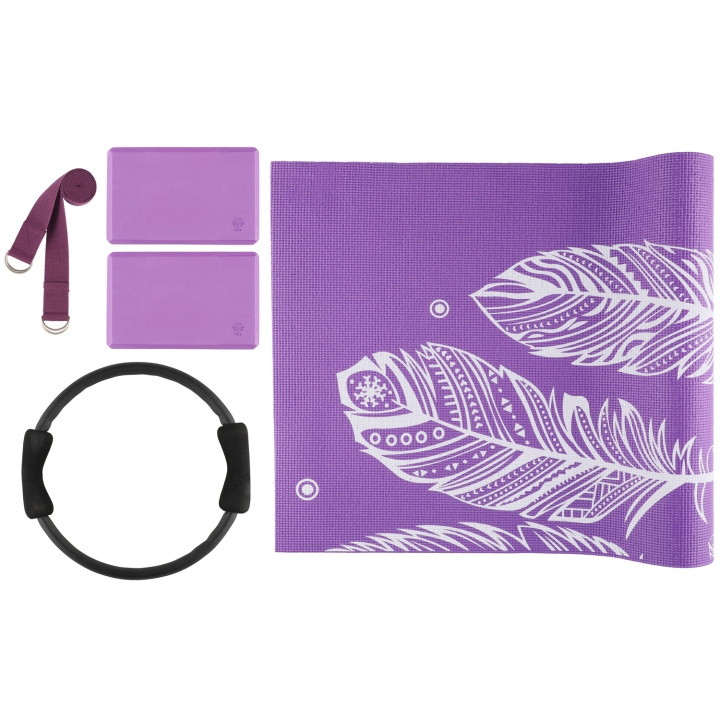 Atom Yogaset 5-delar in de groep SPORT, VRIJE TIJD & HOBBY / Oefen materiaal / Yoga apparatuur bij TP E-commerce Nordic AB (C47152)