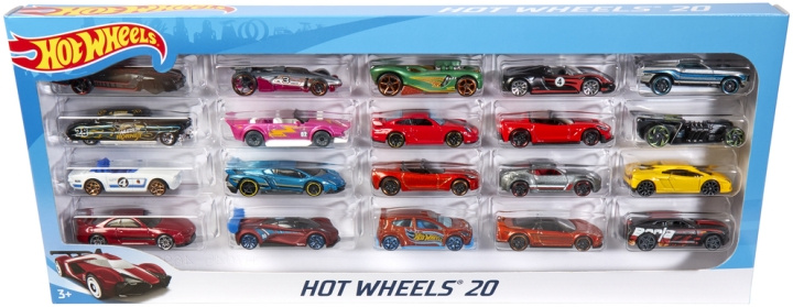 Hot Wheels minibil, 20 st in de groep SPEELGOED, KINDER- & BABYPRODUCTEN / Speelgoed / Speelgoed bij TP E-commerce Nordic AB (C47178)
