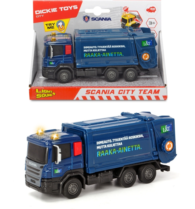 Simba Dickie Lassila & Tikanoja -roska-auto in de groep SPEELGOED, KINDER- & BABYPRODUCTEN / Speelgoed / Speelgoedauto\'s bij TP E-commerce Nordic AB (C47191)