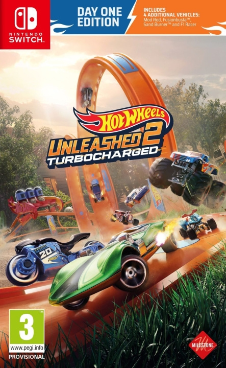 Hot Wheels Unleashed 2: Turbocharged - Day One Edition in de groep HOME ELECTRONICS / Spelconsoles en accessoires / Nintendo Switch / Games bij TP E-commerce Nordic AB (C47256)