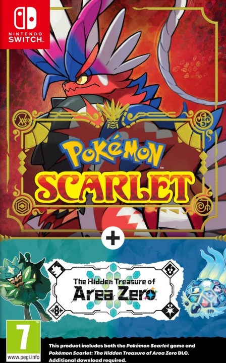 Nintendo Pokémon Scarlet + The Hidden Treasure of Area Zero (Switch) in de groep HOME ELECTRONICS / Spelconsoles en accessoires / Nintendo Switch / Games bij TP E-commerce Nordic AB (C47306)