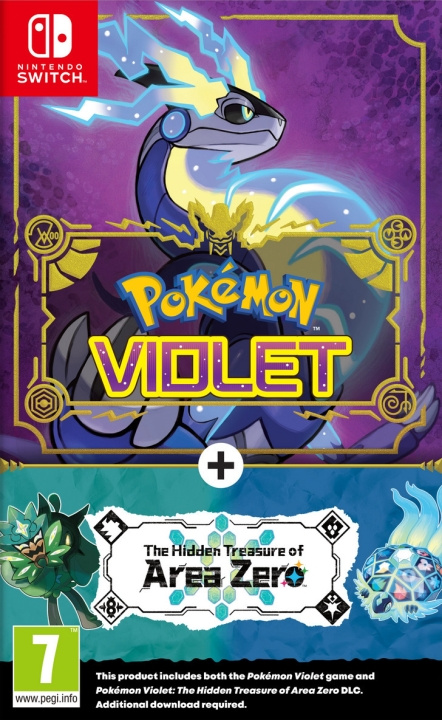 Nintendo Pokémon Violet + The Hidden Treasure of Area Zero (Switch) in de groep HOME ELECTRONICS / Spelconsoles en accessoires / Nintendo Switch / Games bij TP E-commerce Nordic AB (C47307)