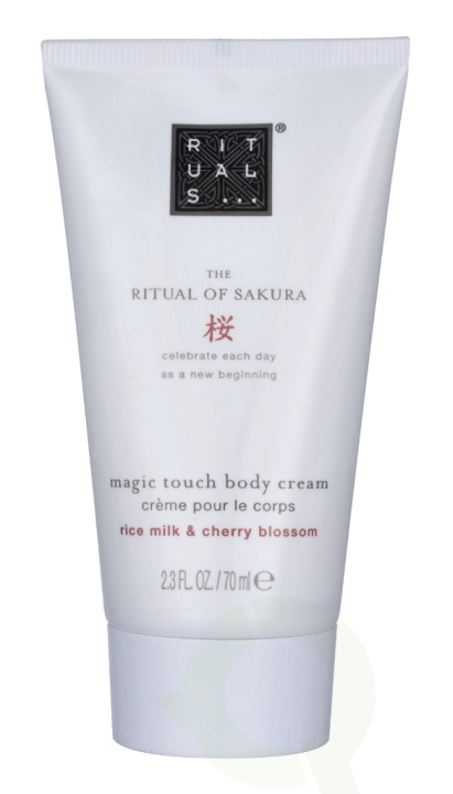 Rituals Sakura Magic Touch Body Cream 70 ml Organic Rice Milk & Cherry Blossom in de groep BEAUTY & HEALTH / Huidsverzorging / Lichaamsverzorging / Body lotion bij TP E-commerce Nordic AB (C47438)