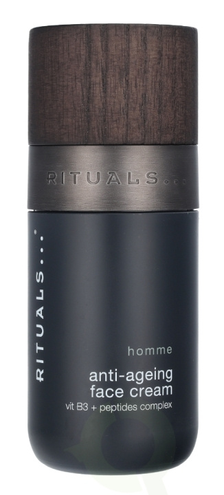 Rituals Homme Anti-Ageing Face Cream 50 ml Vit B3 + Petides Complex in de groep BEAUTY & HEALTH / Huidsverzorging / Gezicht / Gezichtscrèmes bij TP E-commerce Nordic AB (C47585)