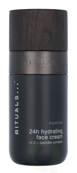 Rituals Homme 24H Hydrating Face Cream 50 ml Vit C + Peptides Complex in de groep BEAUTY & HEALTH / Huidsverzorging / Gezicht / Gezichtscrèmes bij TP E-commerce Nordic AB (C47612)