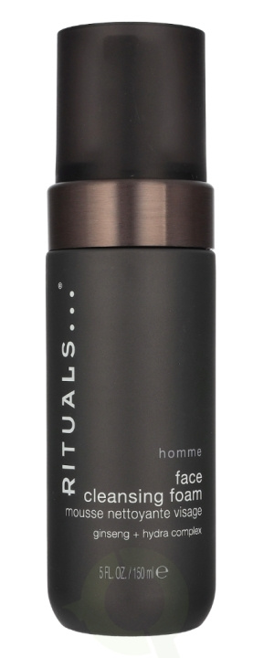 Rituals Homme Face Cleansing Foam 150 ml Ginseng + Hydra Complex in de groep BEAUTY & HEALTH / Huidsverzorging / Gezicht / Schoonmaak bij TP E-commerce Nordic AB (C47639)