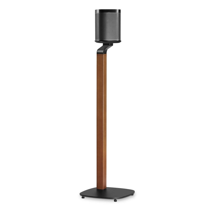 Nedis Speakerbeugel | Geschikt voor: Sonos® One SL™ / Sonos® One™ / Sonos® PLAY:1™ | Standaard | 10 kg | Vast | Hout / Metaal | Bruin / Zwart in de groep HOME ELECTRONICS / Audio & Beeld / Luidsprekers & accessoires / Luidsprekerbevestigingen bij TP E-commerce Nordic AB (C47775)