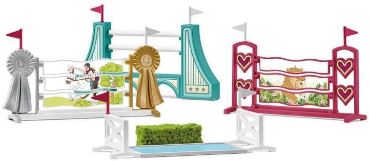 Schleich Horse Club 42612 Tillbehör hästhoppningsbana in de groep SPEELGOED, KINDER- & BABYPRODUCTEN / Speelgoed / Figuren, Miniaturen & accessoires bij TP E-commerce Nordic AB (C47868)
