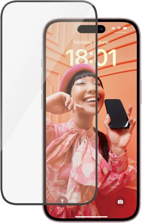 PanzerGlass Ultra-wide Fit with Aligner -skyddsglas, iPhone 15 in de groep SMARTPHONE & TABLETS / Mobielbescherming / Apple / iPhone 15 bij TP E-commerce Nordic AB (C47964)