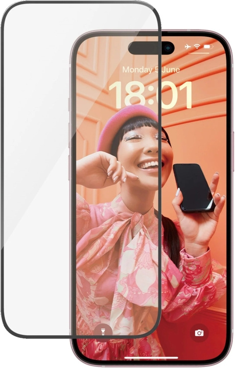 PanzerGlass Ultra-wide Fit with Aligner -skyddsglas, iPhone 15 in de groep SMARTPHONE & TABLETS / Mobielbescherming / Apple / iPhone 15 bij TP E-commerce Nordic AB (C47964)