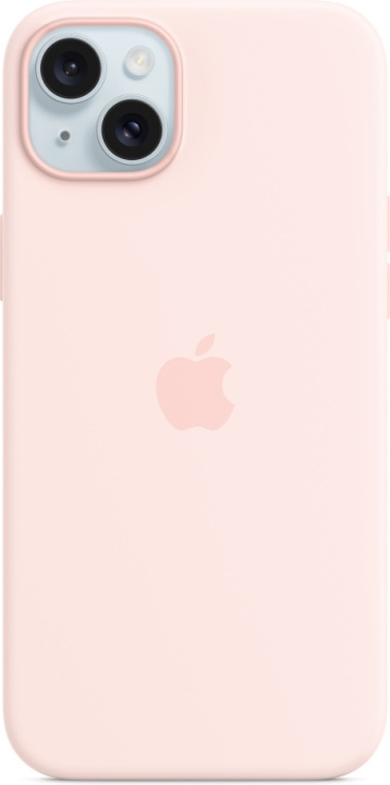 Apple iPhone 15 Plus silikonfodral med MagSafe, rosa in de groep SMARTPHONE & TABLETS / Mobielbescherming / Apple / iPhone 15 bij TP E-commerce Nordic AB (C48006)