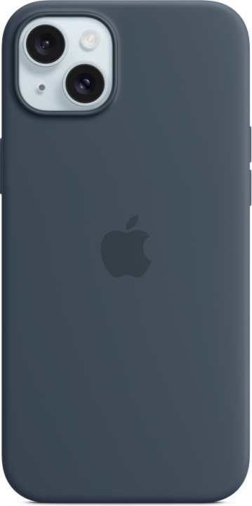 Apple iPhone 15 Plus silikonfodral med MagSafe, blå in de groep SMARTPHONE & TABLETS / Mobielbescherming / Apple / iPhone 15 bij TP E-commerce Nordic AB (C48007)