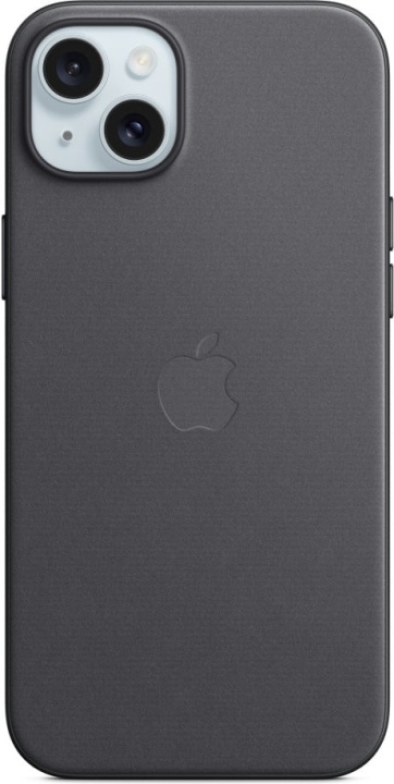 Apple iPhone 15 Plus FineWoven fodral med MagSafe, svart in de groep SMARTPHONE & TABLETS / Mobielbescherming / Apple / iPhone 15 bij TP E-commerce Nordic AB (C48017)