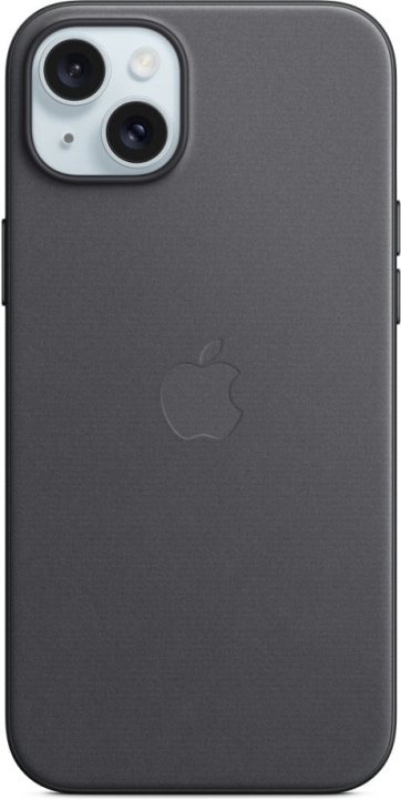 Apple iPhone 15 Plus FineWoven hoesje met MagSafe, zwart in de groep SMARTPHONE & TABLETS / Mobielbescherming / Apple / iPhone 15 bij TP E-commerce Nordic AB (C48017)