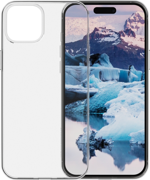 Dbramante1928 Greenland -skyddshölje, iPhone 15 Plus, klart in de groep SMARTPHONE & TABLETS / Mobielbescherming / Apple / iPhone 15 bij TP E-commerce Nordic AB (C48080)