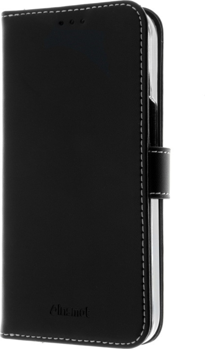 Insmat Exclusive Flip Case plånboksfodral, iPhone 15, svart in de groep SMARTPHONE & TABLETS / Mobielbescherming / Apple / iPhone 15 bij TP E-commerce Nordic AB (C48117)