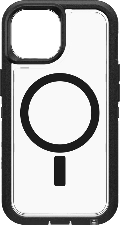 Otterbox Defender XT skyddsfodral, iPhone 15 / 14 / 13, svart / klar in de groep SMARTPHONE & TABLETS / Mobielbescherming / Apple / iPhone 15 bij TP E-commerce Nordic AB (C48140)