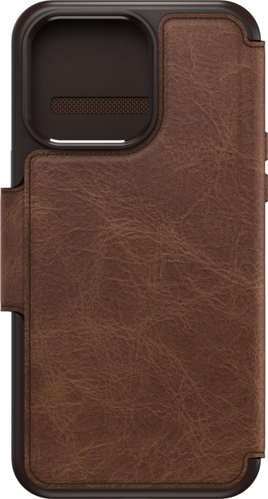 Otterbox Strada MagSafe -plånboksfodral, iPhone 15 Pro Max, brun. in de groep SMARTPHONE & TABLETS / Mobielbescherming / Apple / iPhone 15 bij TP E-commerce Nordic AB (C48151)