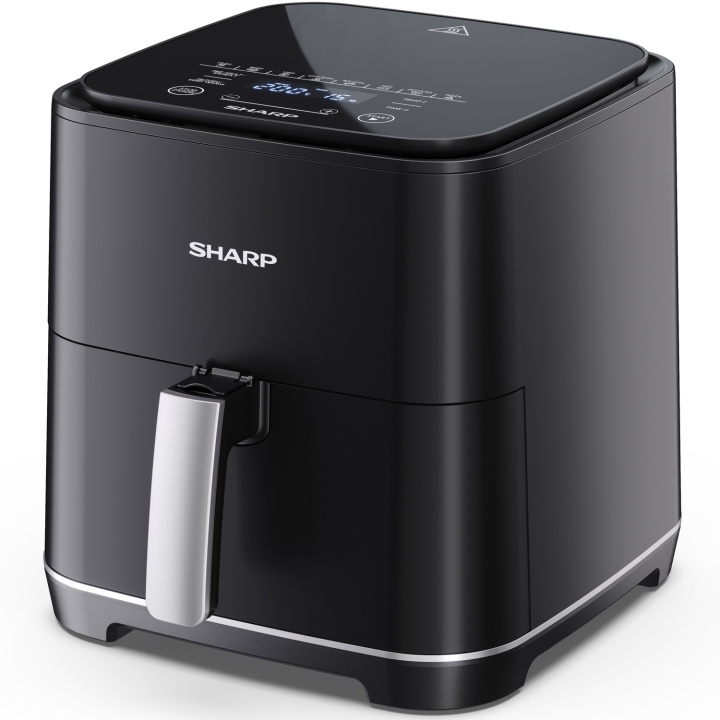 Sharp Luftfritös Airfryer 5,5L 1650Watt GS552AEB in de groep HUISHOUDEN & TUIN / Huishoudelijke apparaten / Airfryers & friteuses bij TP E-commerce Nordic AB (C48218)