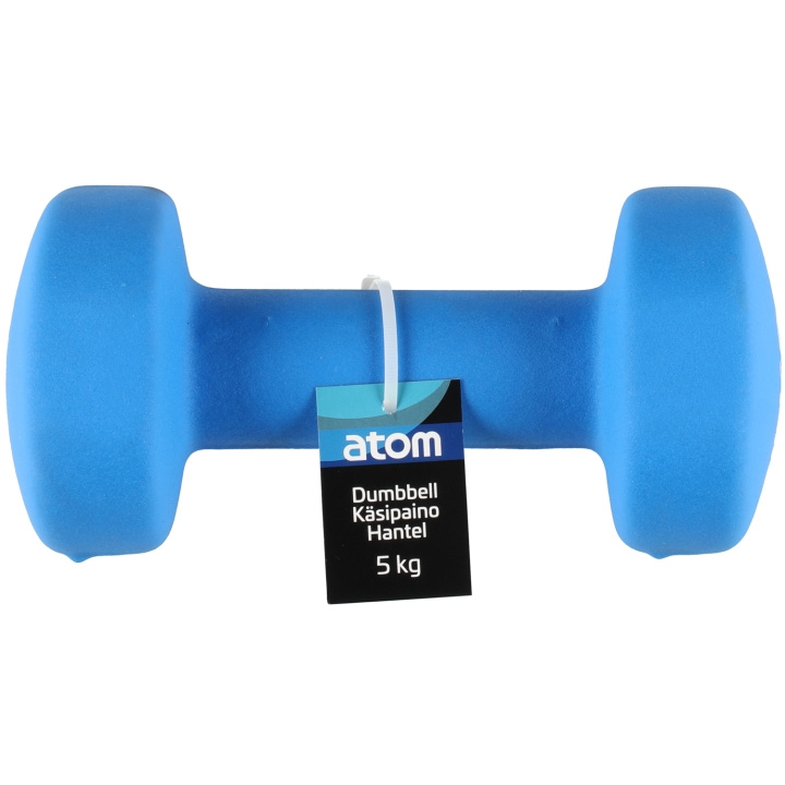 Atom Hantel Neopren 5kg in de groep SPORT, VRIJE TIJD & HOBBY / Oefen materiaal / Training-accessoires bij TP E-commerce Nordic AB (C48223)