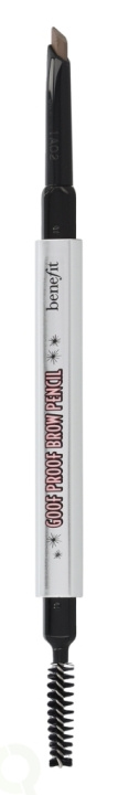 Benefit Goof Proof Brow Shaping Pencil 0.34 gr #02 Warm Golden Blonde - 12 Hour Wear - Waterproof in de groep BEAUTY & HEALTH / Makeup / Ogen & Wenkbrauwen / Wenkbrauwpotloden bij TP E-commerce Nordic AB (C48323)