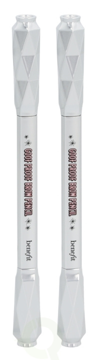 Benefit Goof Proof Getaway Duo 0.68 gr 2x Brow Shaping Pencil/Travel Set/Waterproof 12 Hours in de groep BEAUTY & HEALTH / Makeup / Ogen & Wenkbrauwen / Wenkbrauwpotloden bij TP E-commerce Nordic AB (C48351)