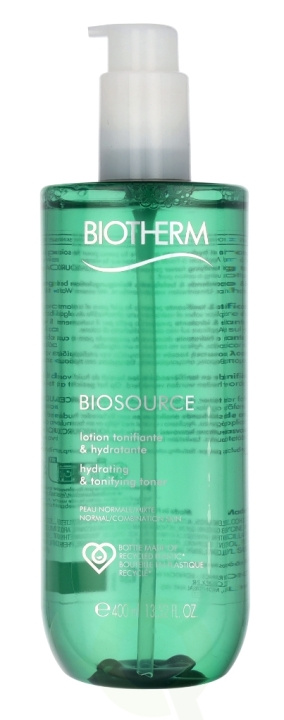 Biotherm Biosource Hydrating Tonifying Toner 400 ml Normal/Combination Skin 24H in de groep BEAUTY & HEALTH / Huidsverzorging / Gezicht / Schoonmaak bij TP E-commerce Nordic AB (C48381)