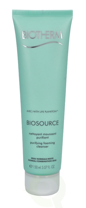 Biotherm Biosource Purifying Foaming Cleanser 150 ml Normal/Combination Skin in de groep BEAUTY & HEALTH / Huidsverzorging / Gezicht / Schoonmaak bij TP E-commerce Nordic AB (C48390)