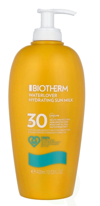 Biotherm Waterlover Hydrating Sun Milk SPF30 400 ml in de groep BEAUTY & HEALTH / Huidsverzorging / Zonnebank / Zonnebescherming bij TP E-commerce Nordic AB (C48414)