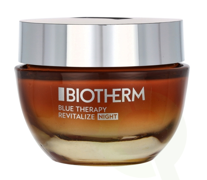Biotherm Blue Therapy Amber Algae Night Cream 50 ml All Skin Types in de groep BEAUTY & HEALTH / Huidsverzorging / Gezicht / Nachtcrème bij TP E-commerce Nordic AB (C48424)