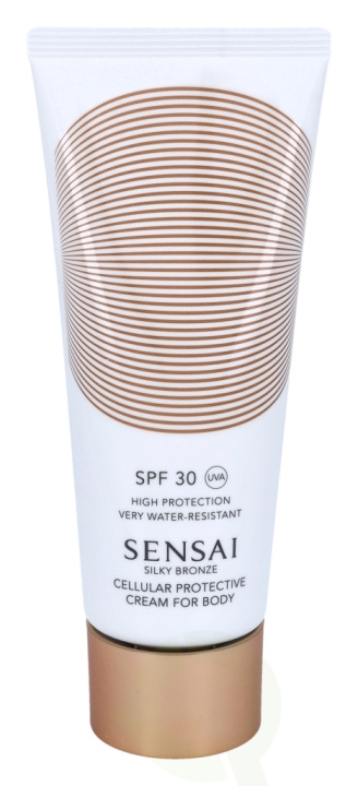 Sensai Silky Bronze Cellular Protective Body Cream SPF30 150 ml in de groep BEAUTY & HEALTH / Huidsverzorging / Zonnebank / Zonnebescherming bij TP E-commerce Nordic AB (C48489)
