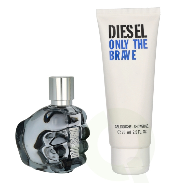 Diesel Only The Brave Pour Homme Giftset 110 ml Edt Spray 35ml/Shower Gel 75ml in de groep BEAUTY & HEALTH / Cadeausets / Cadeausets voor hem bij TP E-commerce Nordic AB (C48619)