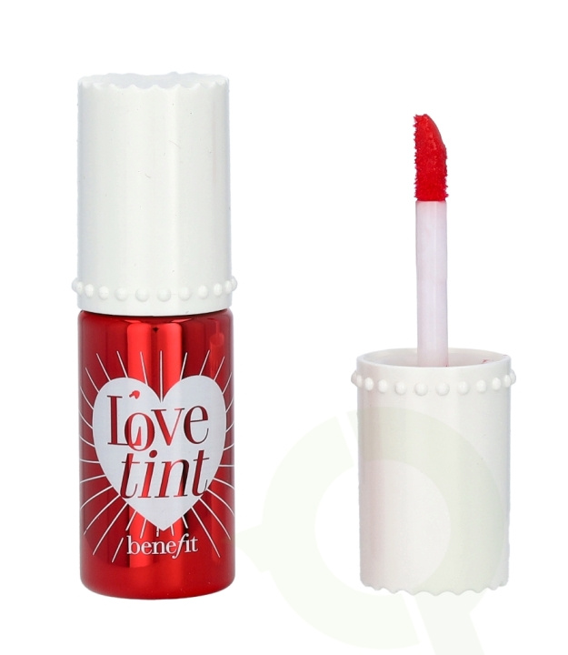 Benefit Lovetint Fiery-Red Tinted Lip & Cheek Stain 6 ml in de groep BEAUTY & HEALTH / Makeup / Make-up gezicht / Rouge / Bronzer bij TP E-commerce Nordic AB (C48638)