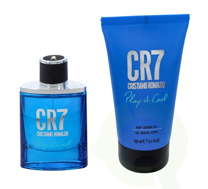 Cristiano Ronaldo CR7 Play It Cool Giftset 180 ml Edt Spray 30ml/Showergel 150ml in de groep BEAUTY & HEALTH / Cadeausets / Cadeausets voor hem bij TP E-commerce Nordic AB (C48642)