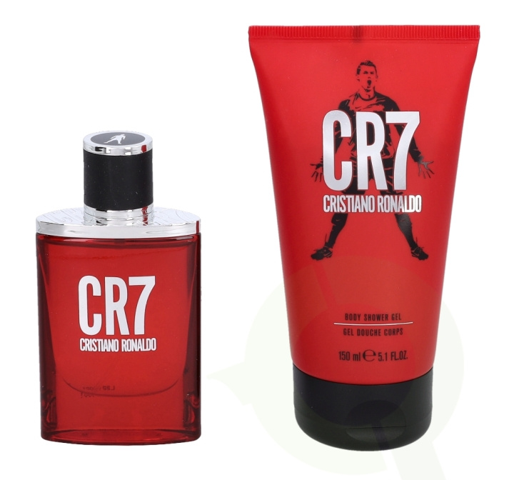 Cristiano Ronaldo CR7 Giftset 180 ml Edt Spray 30ml/Showergel 150ml in de groep BEAUTY & HEALTH / Cadeausets / Cadeausets voor hem bij TP E-commerce Nordic AB (C48643)