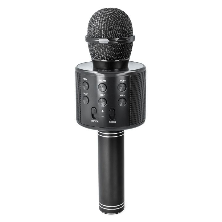 Forever Bluetooth microphone with speaker BMS-300 Lite black in de groep HOME ELECTRONICS / Audio & Beeld / Handmicrofoons bij TP E-commerce Nordic AB (C48656)