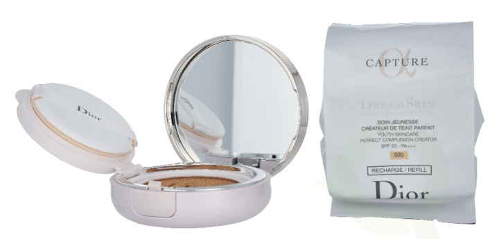 Dior Capture Totale Dreamskin Cushion SPF50 30 gr #020 - 2x15gr in de groep BEAUTY & HEALTH / Makeup / Make-up gezicht / Foundation bij TP E-commerce Nordic AB (C48710)