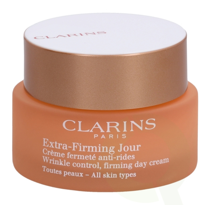 Clarins Extra-Firming Jour Firming Day Cream 50 ml All Skin Types in de groep BEAUTY & HEALTH / Huidsverzorging / Gezicht / Gezichtscrèmes bij TP E-commerce Nordic AB (C48783)