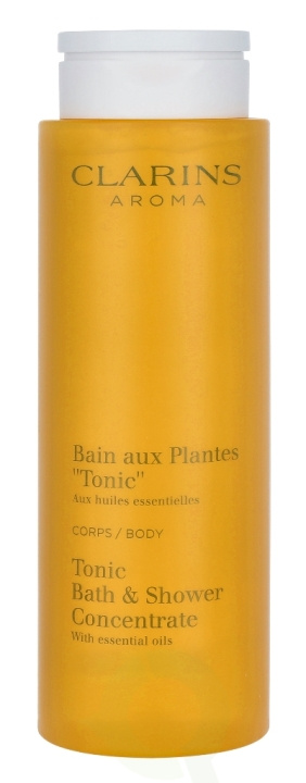 Clarins Tonic Bath & Shower Concentrate 200 ml in de groep BEAUTY & HEALTH / Huidsverzorging / Lichaamsverzorging / Bad- en douchegels bij TP E-commerce Nordic AB (C48785)