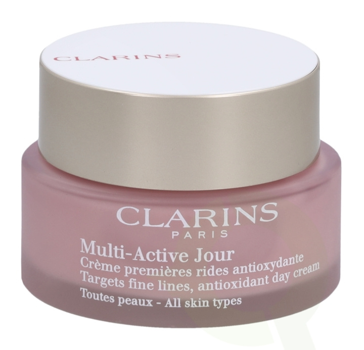 Clarins Multi-Active Jour Day Cream 50 ml All Skin Types in de groep BEAUTY & HEALTH / Huidsverzorging / Gezicht / Dagcrème bij TP E-commerce Nordic AB (C48789)