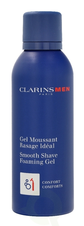 Clarins Men Smooth Shave Foaming Gel 150 ml in de groep BEAUTY & HEALTH / Haar & Styling / Scheren & Trimmen / Scheermessen & Accessoires bij TP E-commerce Nordic AB (C48791)