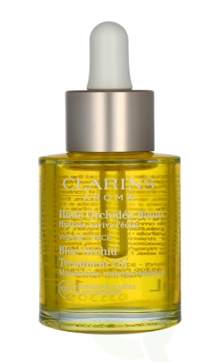 Clarins Blue Orchid Face Treatment Oil 30 ml Dehydrated Skin in de groep BEAUTY & HEALTH / Huidsverzorging / Gezicht / Gezichtsolie bij TP E-commerce Nordic AB (C48796)