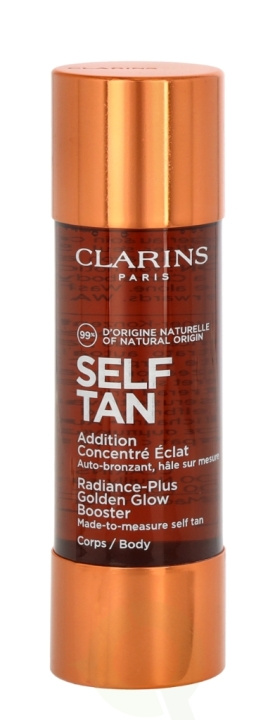 Clarins Radiance-Plus Golden Glow Booster Body 30 ml in de groep BEAUTY & HEALTH / Huidsverzorging / Zonnebank / Bruin zonder zon bij TP E-commerce Nordic AB (C48797)