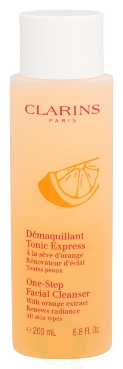 Clarins One-Step Facial Cleanser 200 ml All Skin Types - With Orange Extract in de groep BEAUTY & HEALTH / Huidsverzorging / Gezicht / Schoonmaak bij TP E-commerce Nordic AB (C48798)