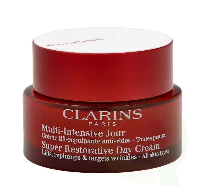 Clarins Super Restorative Day Cream 50 ml All Skin Types in de groep BEAUTY & HEALTH / Huidsverzorging / Gezicht / Gezichtscrèmes bij TP E-commerce Nordic AB (C48804)