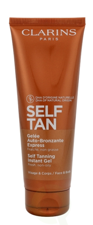 Clarins Self Tanning Instant Gel 125 ml Face & Body in de groep BEAUTY & HEALTH / Huidsverzorging / Zonnebank / Bruin zonder zon bij TP E-commerce Nordic AB (C48805)