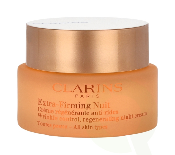 Clarins Extra-Firming Nuit Regenerating Night Cream 50 ml All Skin Types in de groep BEAUTY & HEALTH / Huidsverzorging / Gezicht / Nachtcrème bij TP E-commerce Nordic AB (C48822)