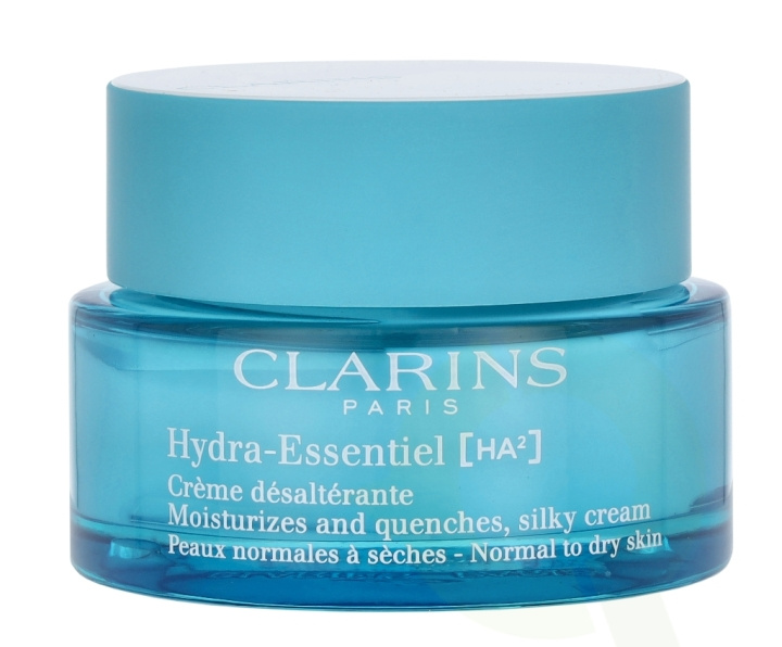 Clarins Hydra-Essentiel Silky Cream 50 ml Normal To Dry Skin in de groep BEAUTY & HEALTH / Huidsverzorging / Gezicht / Dagcrème bij TP E-commerce Nordic AB (C48825)