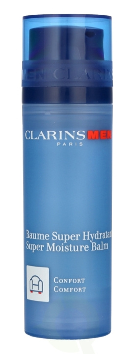 Clarins Men Super Moisture Balm - Comfort 50 ml in de groep BEAUTY & HEALTH / Huidsverzorging / Gezicht / Gezichtscrèmes bij TP E-commerce Nordic AB (C48828)